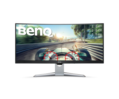 Monitor BenQ EX3501R Curved srebrno-czarny